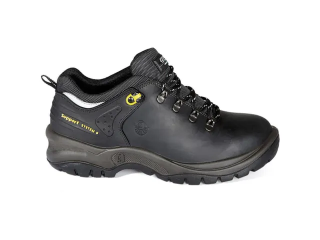 Grisport 771L lage S3 veiligheidsschoenen, SRC, HRO, zwart, maat W-39,