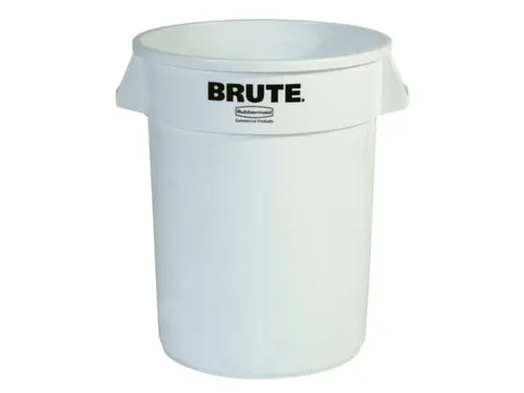 universele container,121l,HxØ 705x557mm,romp PE wit