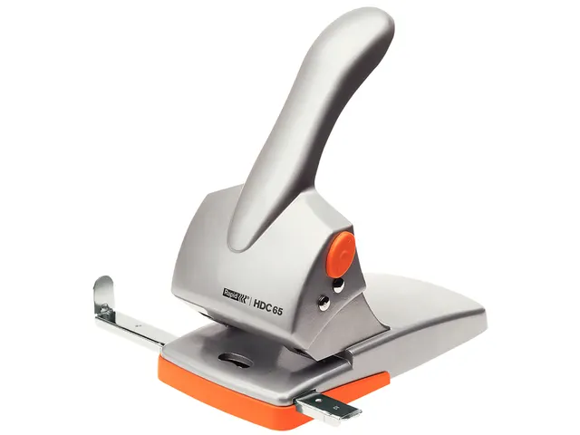 Perforator Rapid HDC65 2-gaats 65vel zilver