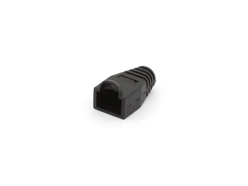 Soepele Huls Voor Modulaire Plug RJ45 - Zwart