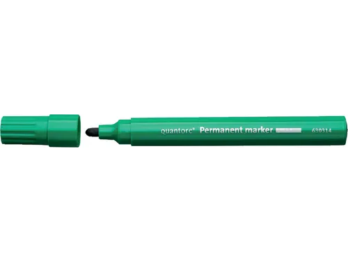 Quantore Permanent marker rond 1-1.5mm groen