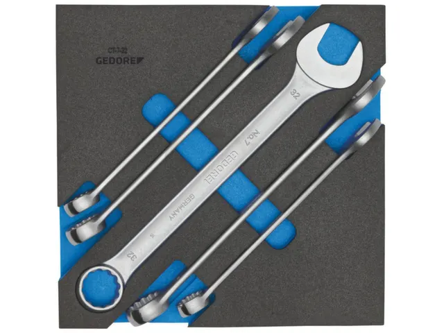1500 CT2-7-32 Combinatiesleutelset in module voor controlegereedschap