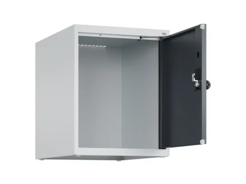 opzetkast,v. locker,1vak.,vak B 400mm,HxBxD 500x400x500mm,draaigrendel