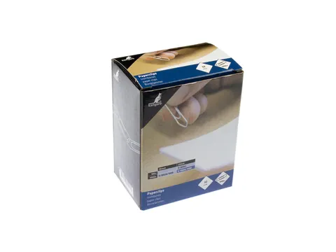 Paperclip Kangaro verzinkt hoekig 26 mm doosje à 1000 stuks