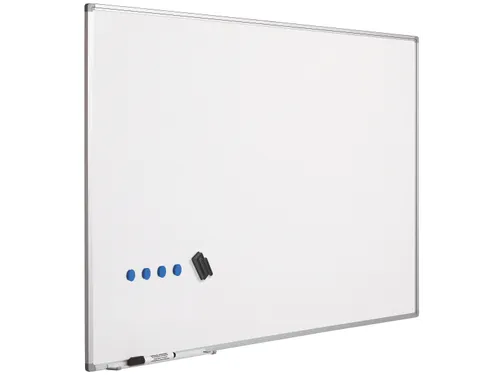 Magnetisch Whiteboard 45x60 cm Gelakt Staal met Starterkit
