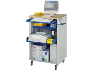 pc-kast,HxBxD 1100x720x660mm,stopcontactdoos m. schakelaar - 1