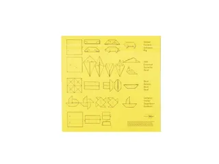 Vouwblaadjes vierkant 16x16cm 65gram assorti 90 vel - 7