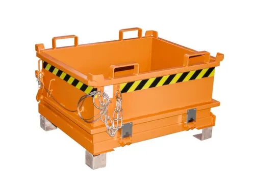 mini-bodemklepcontainer,HxLxB 625x800x1000mm,0,24m³,inrijbeugel,staal