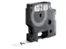 Labeltape Dymo LabelManager D1 polyester 12mm zwart op wit 10 stuks