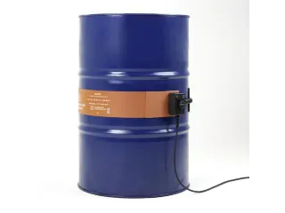 verwarmingsriemen,v. vat inhoud 200l,buiten silicone,oranje,1000 W - 1