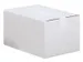 Boîte d'expédition, cannelure simple, 3 mm, blanc ft 370 x 250 x 145