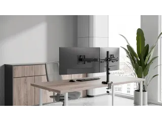 Monitorarm Neomounts NERO 2 schermen DS60-600BL2 32 inch zwart - 10