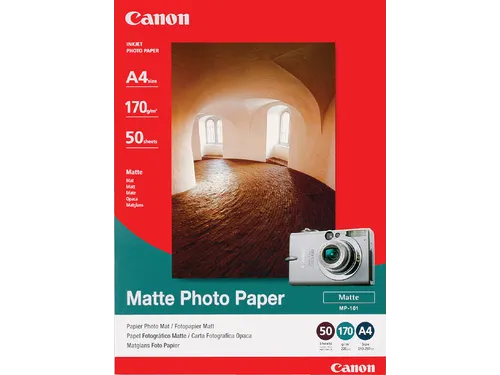 Inkjetpapier Canon MP-101 A4 170 gram mat 50vel