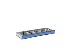 scheidings-/vakkenwanden,16vakken,v. front H 100/125mm