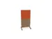 scheidingswand,HxB 1545x800mm,NT-cherry,BN3012-oranje