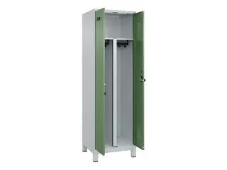 PBM-locker,HxBxD 1950x600x500mm,2vak,vak B 300mm,draaigrendel - 1