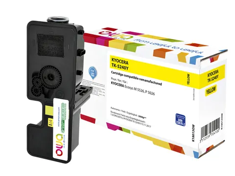 Toner OWA alternatief tbv Kyocera TK-5240Y geel