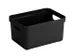Sigma Home opbergbox 13L zwart - 35x24,6x18,3cm