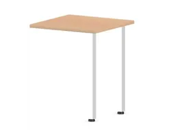 aanbouwtafel,i.h.v.,HxBxD 720-840x600x600mm,NE-esdoorn