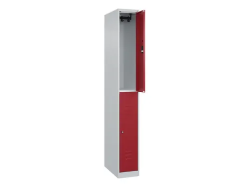 dubbeldekse locker,HxBxD 1850x250x500mm,1x2vak.,vak B 250mm