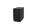 caisson de bureau,HxlxP 740x430x800mm,4tiroir(s),CC-noir