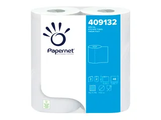 Keukenrol 409132 Special 2-laags wit 48 vellen - 1