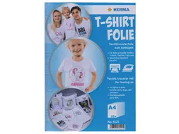 HERMA 4525 T-shirt folie voor licht textiel A4 20 vel