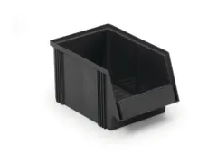 ESD-zichtbak,HxBxD 156x186x300mm,PP,zwart