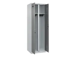locker voor scheiding van kleding,HxBxD 1850x600x500mm,2vak
