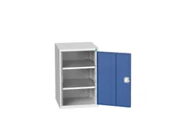 universele kast,HxBxD 800x525x550mm,2xStalen bodem,draaigrendelslot