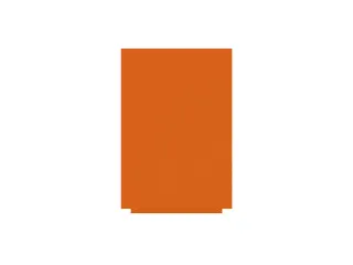 Whiteboard Rocada Skincolour 75x115cm oranje gelakt - 3