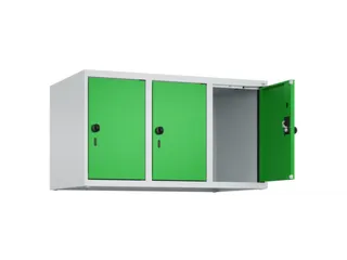 opzetkast,v. locker,3vak.,vak B 300mm,HxBxD 500x900x500mm,draaigrendel - 1