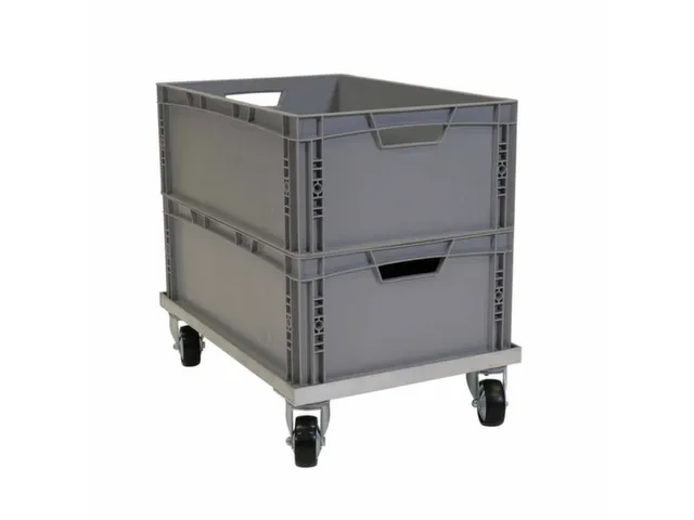 aluminium transportwagen,draagverm. 150kg,laadvl. LxB 600x400mm