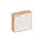schuifdeurkast,HxBxD 1150x1200x430mm,decor romp beuken,decor front wit