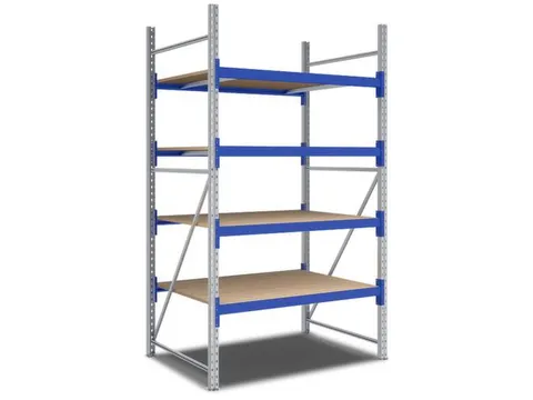 rayonnage grande largeur rayonnage départ HxlxP 2500x1470x1100mm