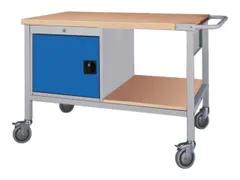 Werkplaatswagen 859x1200x750mm Werkblad 40mm Draaideuren