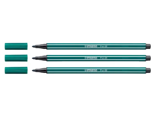 Viltstift STABILO Pen 68/53 medium turquoisegroen