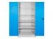 universele kast,HxBxD 1950x920x420mm,4xStalen bodem,duwstangsluiting