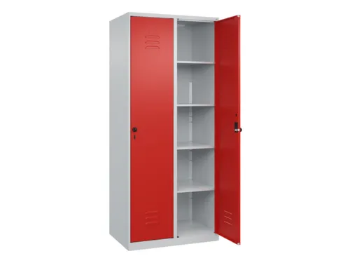 wasgoedverdeelkast,HxBxD 1850x800x500mm,vak B 400mm,draaigrendel