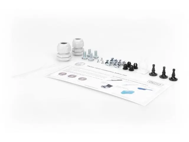 LWL-splicebox 1U uitgerust 6x LC DX OS2 inclusief splicecassette