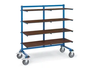 Draagarmwagen 3 Staanders 12 Armen Eenzijdig Draagverm. 500kg - 3