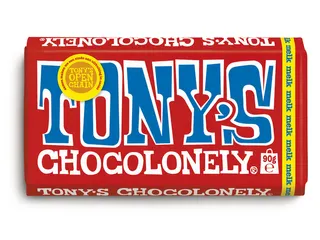 Chocolade Tony Chocolonely melk reep 90 gram - 3