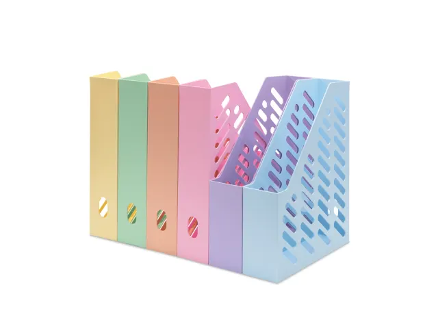 Tijdschriftencassette HAN Klassik A4/C4 pastel geel