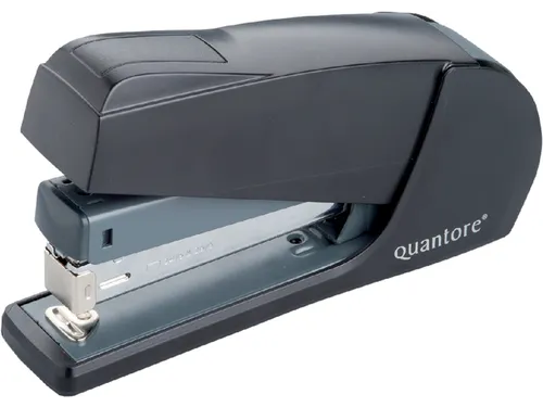 Nietmachine Quantore luxe fullstrip 20vel 24/6 zwart