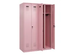 locker voor scheiding van kleding,HxBxD 1850x1200x500mm,4vak