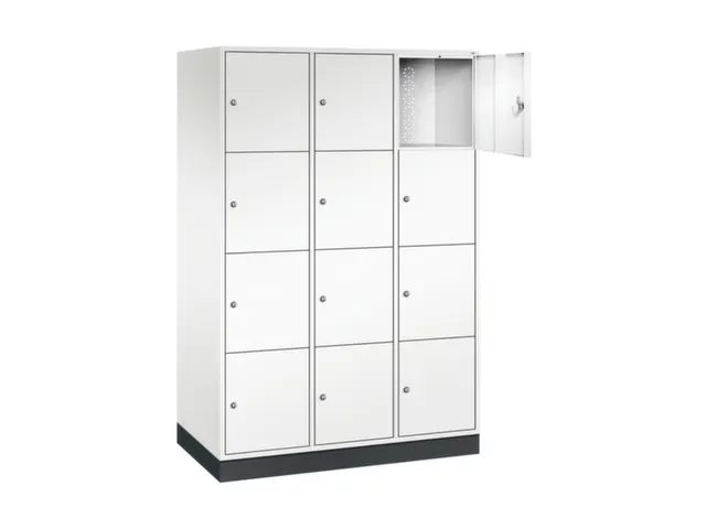 grootvolume-lockersysteem,HxBxD 1950x1220x600mm,3x4vakken,cil.-slot