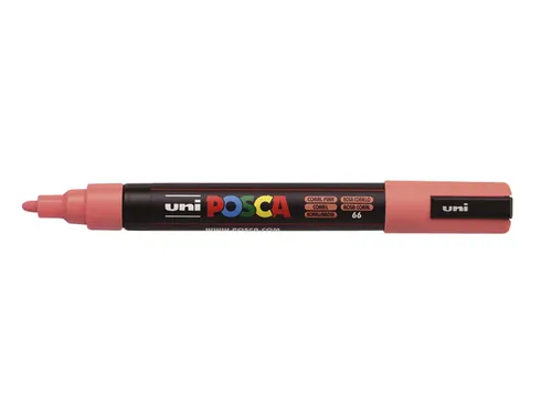 Verfstift Posca PC5M Medium Punt 1,8-2,5mm Koraal