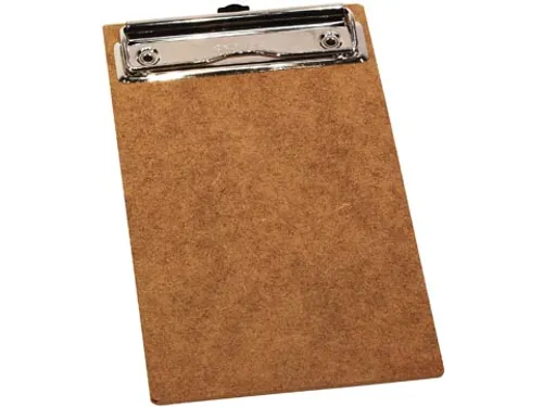 Klemplaat voor ft A6 (18,5 x 10,5 cm)
