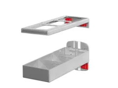 Abax-Combihouder Voor Geperforeerde Platen L X B 150x 55mm 2dlg.