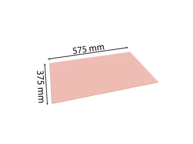 Onderlegger karton A quarel 575x375 koral